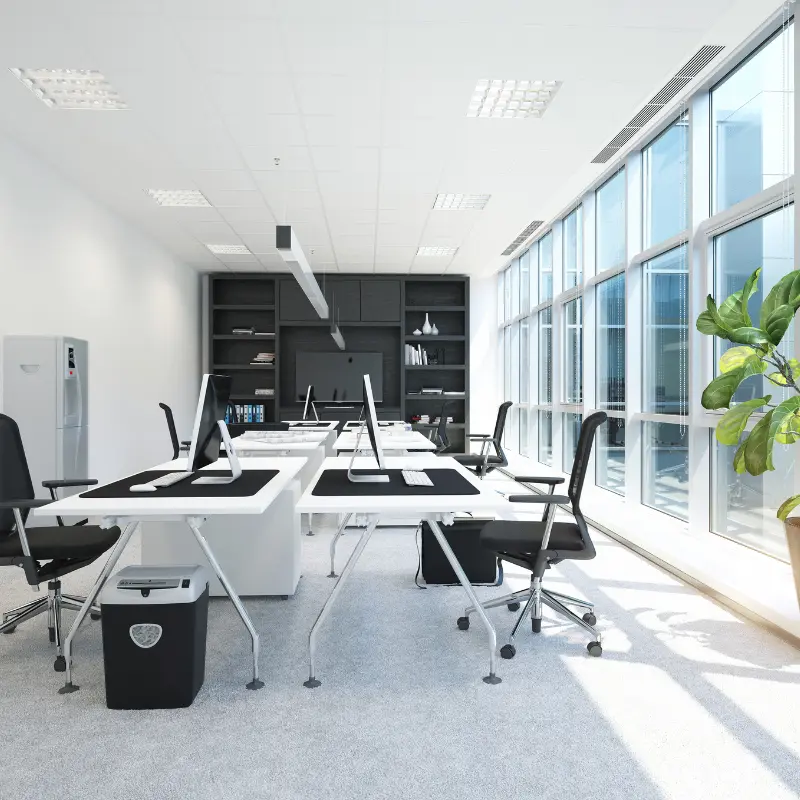 Ergonomic office design by ALC Builders